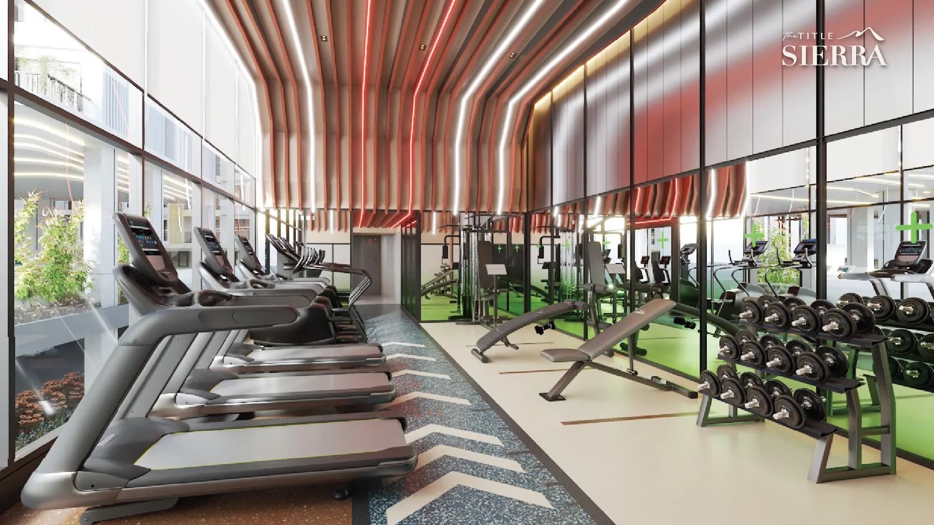 The Title Sierra: fitness studio