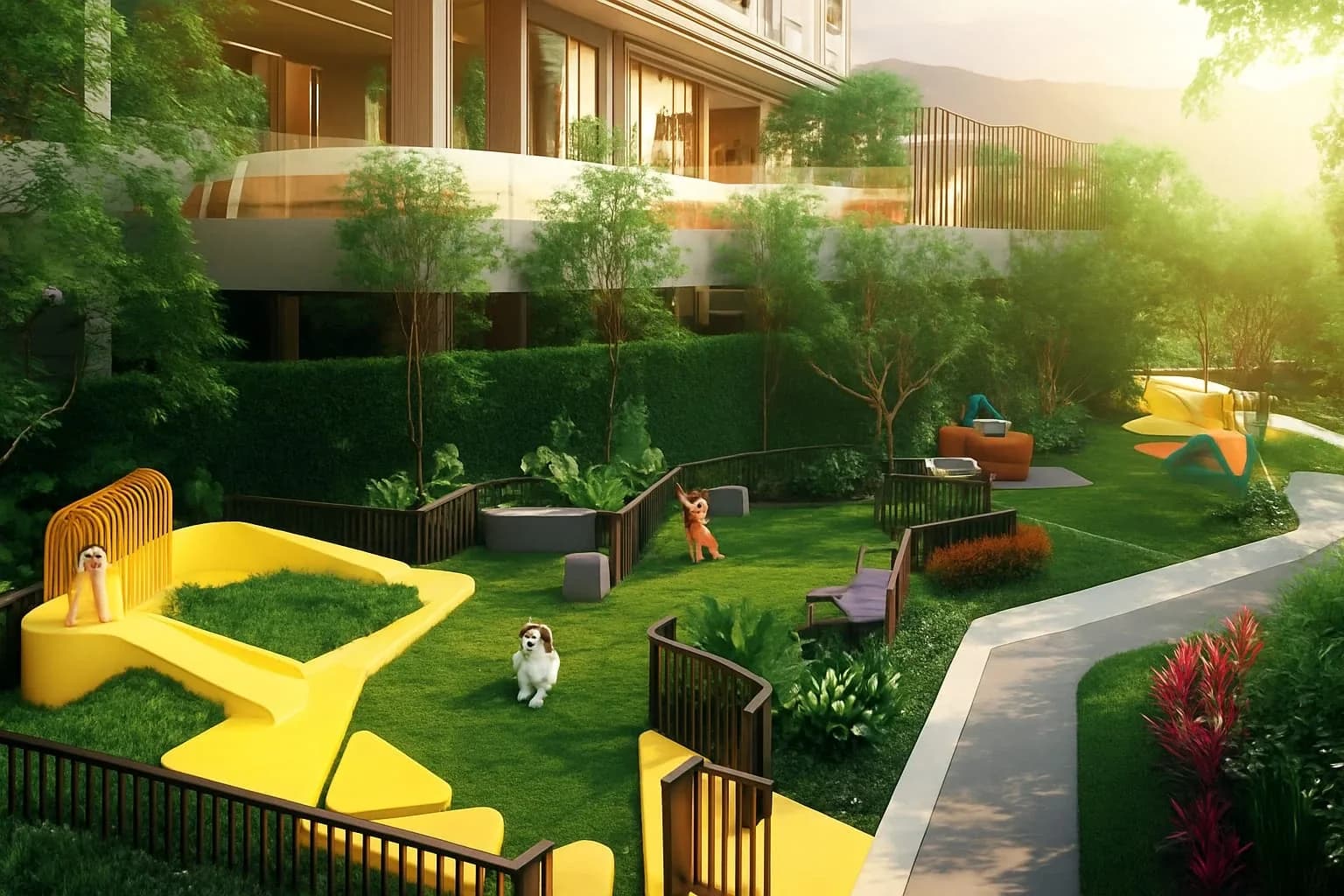 The Title Sierra: pet garden